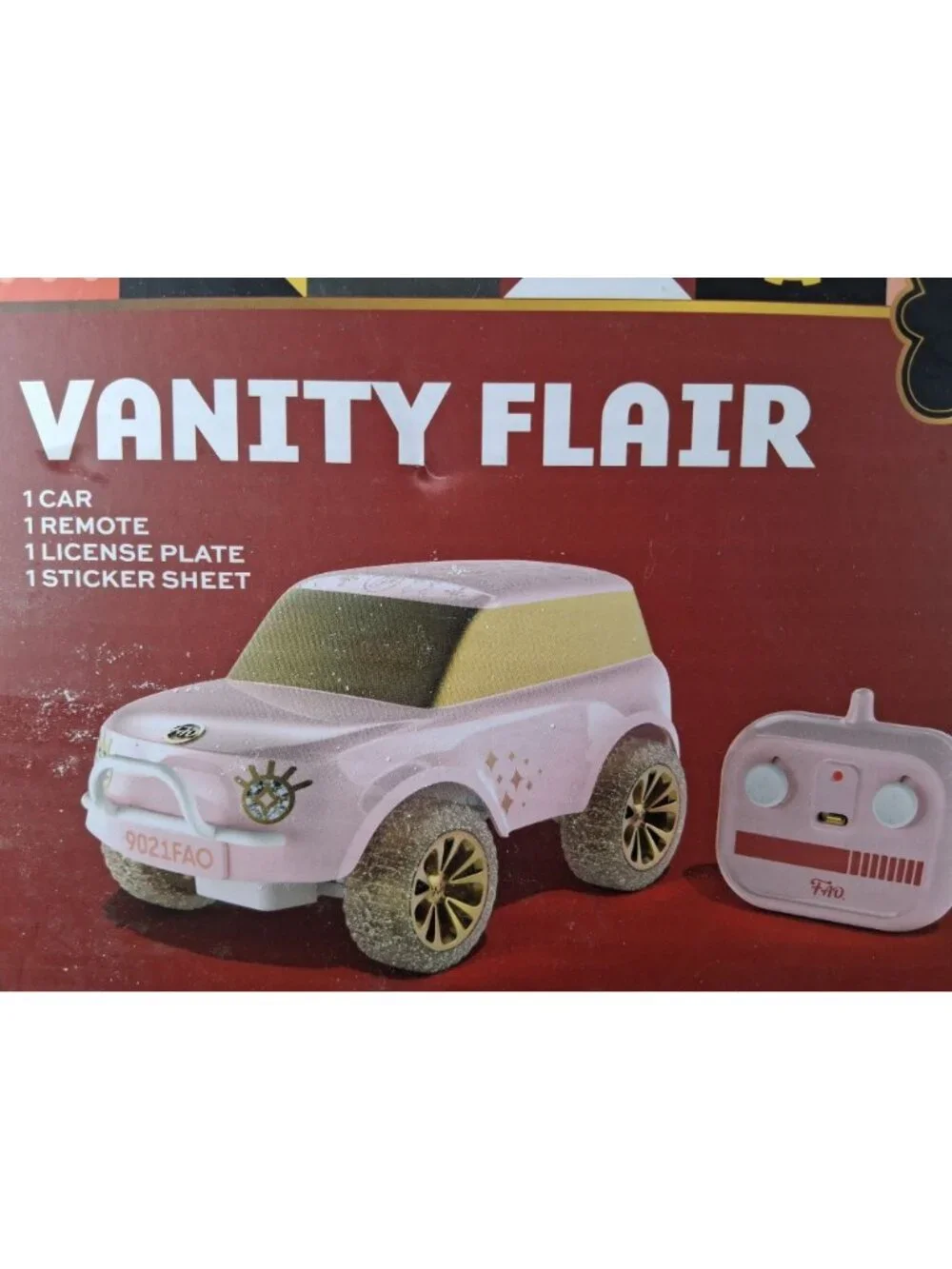 FAO Schwarz Melrose The SUV Remote Control Car Vanity Flair Set